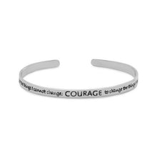 Load image into Gallery viewer, serenity prayer cuff