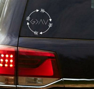 Vinyl Decal- Greater Than The Highs & Lows Symbol