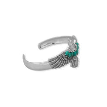 Load image into Gallery viewer, turquoise eagle cuff
